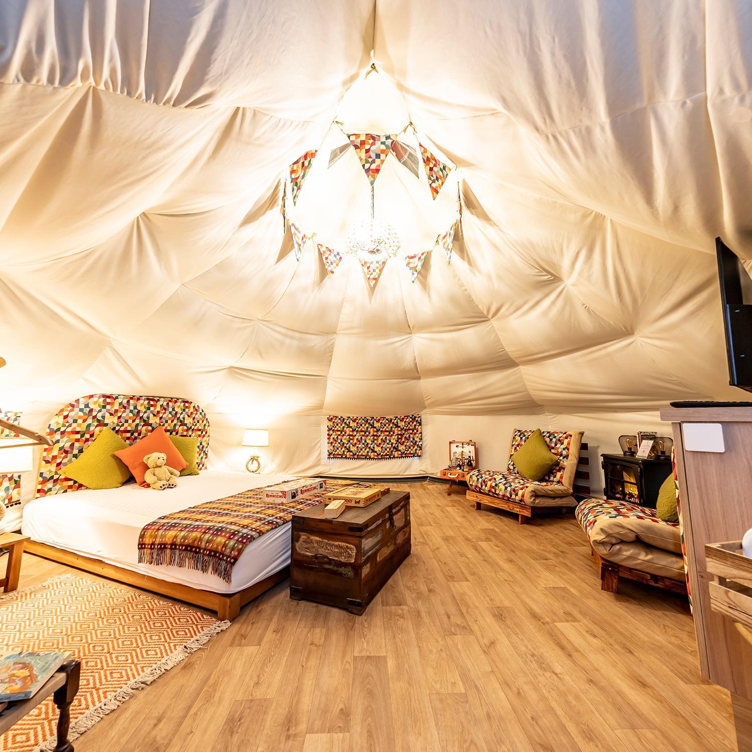 Glamping At South Lytchett Manor Poole Exterior foto
